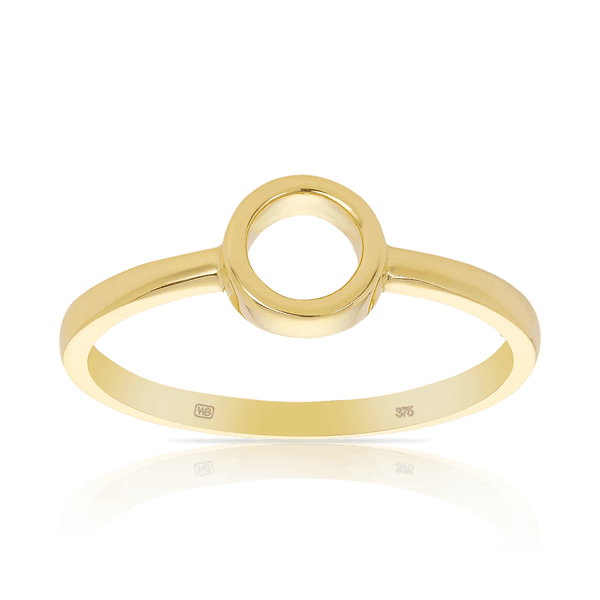 Circle Ring made in 9ct Yellow Gold - Wallace Bishop