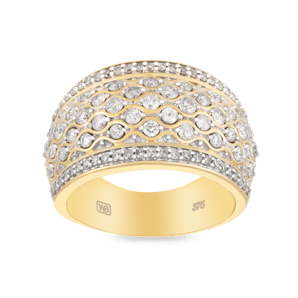 0-99ct-tw-round-brilliant-cut-diamond-ring-in-9ct-yellow-gold