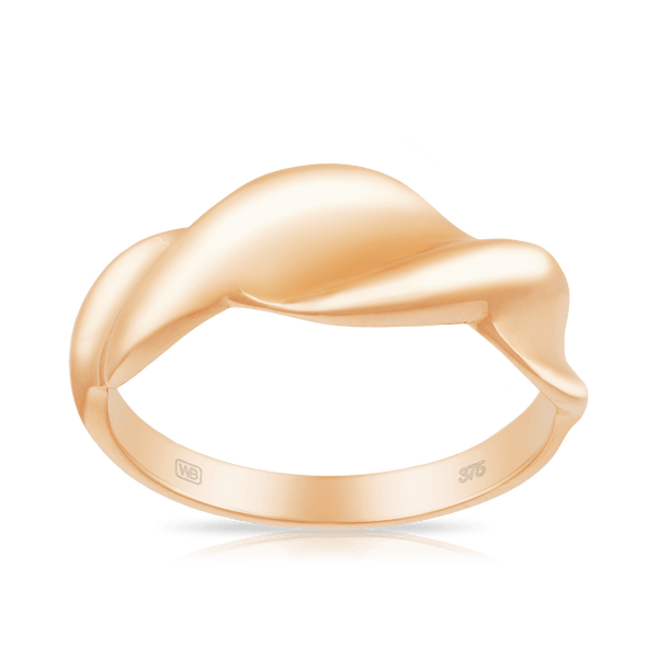 Wave Ring in 9ct Rose Gold - Wallace Bishop