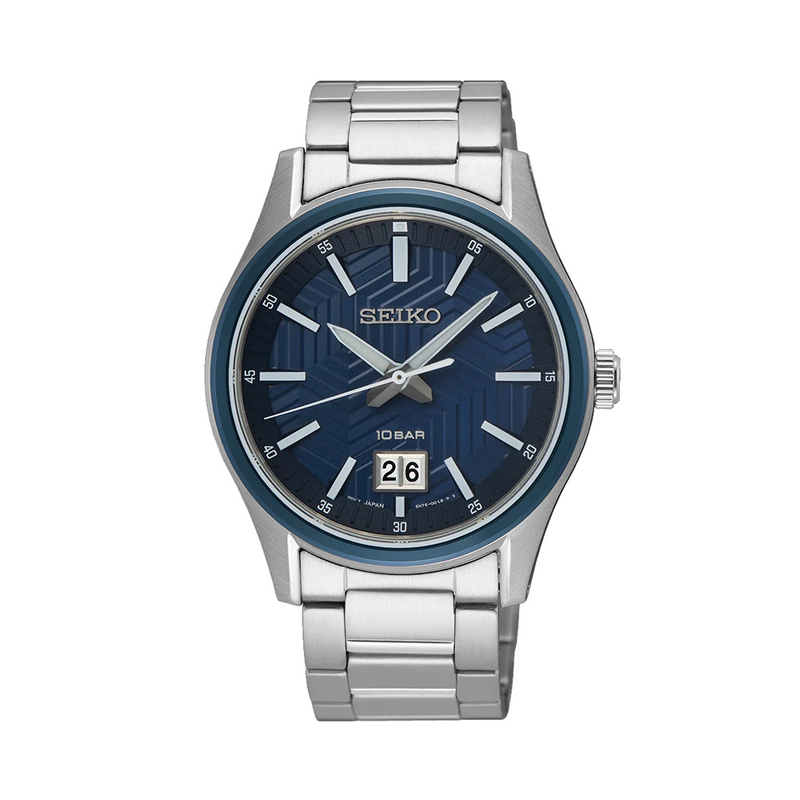 Seiko Conceptual & Regular Men's 39.50mm Stainless Steel Quartz Watch