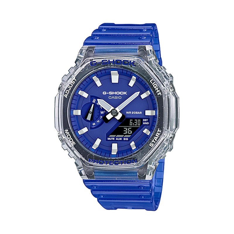 Casio G-Shock Resin Men's Analogue Digital Watch GA2100HC-2A - Wallace Bishop