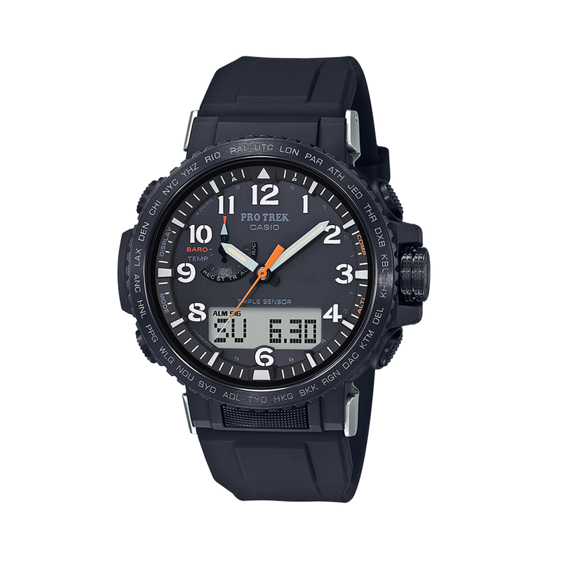 Casio Men's Outdoor Analogue Digital Sport Watch Black Dial