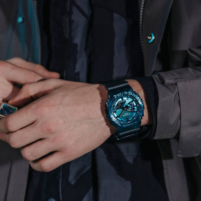 Casio G-SHOCK 40th Anniversary Adventurer’s Analogue Digital Men's Watch GM2140GEM-2A