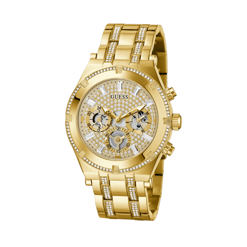 Guess Men's 44mm Gold PVD Watch GW0261G2