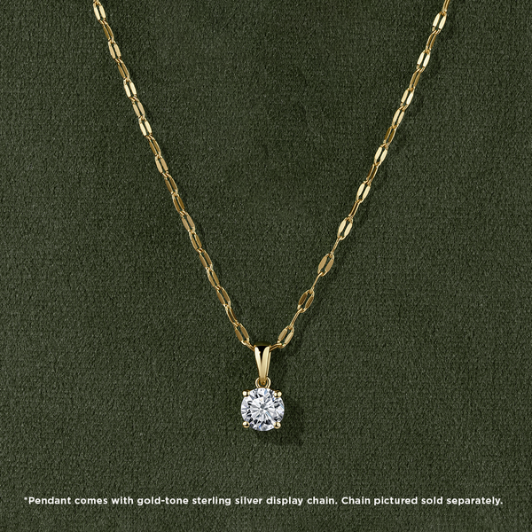 1.00ct TW Diamond Pendant in 9ct Yellow Gold
