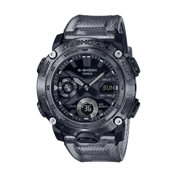 Casio G-Shock Men's Resin Analogue Digital Watch GA2000SKE-8ADR - Wallace Bishop