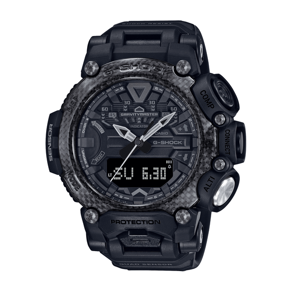 Casio Men's G-Shock Resin Analogue Digital Sport Watch Black Dial - Wallace Bishop