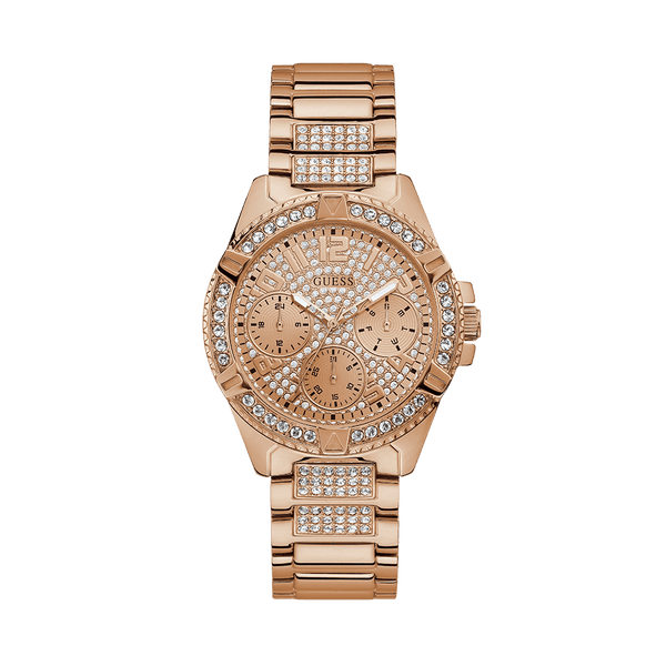 Guess Lady Frontier Women's Rose PVD Quartz Watch W1156L3 - Wallace Bishop