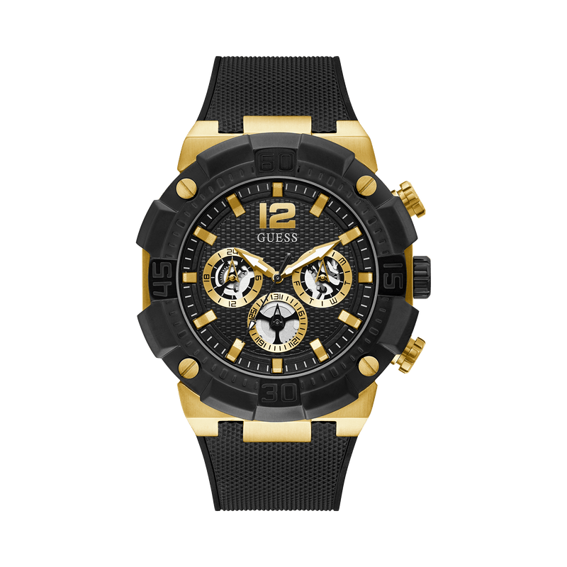 Guess Men's 50mm Gold PVD Quartz Watch GW0264G3