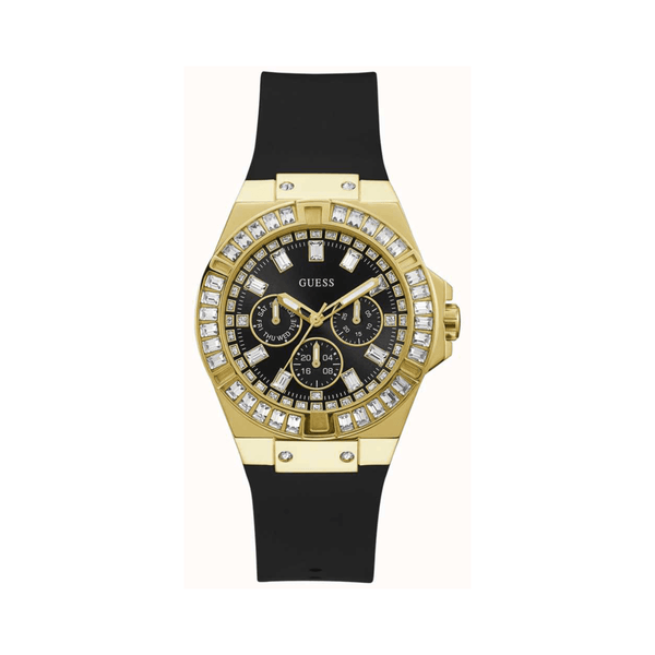 Guess Venus Unisex Gold PVD 39mm Quartz Watch GW0118L1 - Wallace Bishop