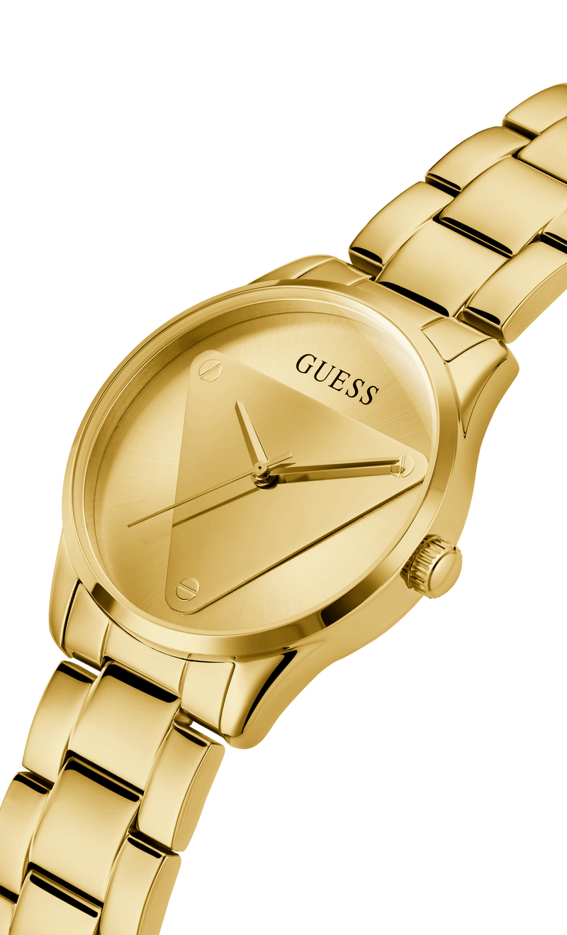 Guess Women's 36mm Gold PVD Quartz Watch GW0485L1 - Wallace Bishop