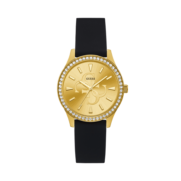 Guess Women's 38mm Gold PVD Quartz Watch GW0359L1 - Wallace Bishop