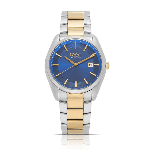 Loyal Men's Adventurer Quartz Sport Watch Blue Dial