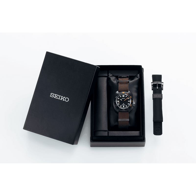 Seiko Prospex Limited Edition 'Black Series' Men's 42.7mm Black & Steel Automatic Watch SPB257J - Wallace Bishop