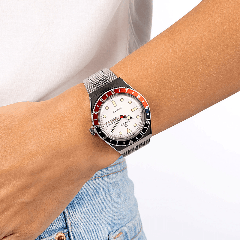 Timex Q Timex Reissue 38mm Stainless Steel Bracelet Watch