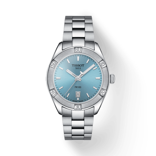 Tissot PR 100 Women's 36mm Stainless Steel Quartz Watch T101.910.11.351.00 - Wallace Bishop