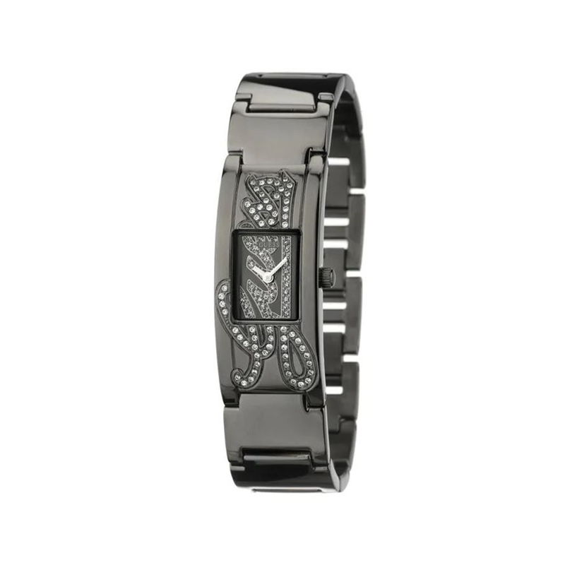 Guess Mini Autograph Women's IP Grey Quartz Watch W12097L2