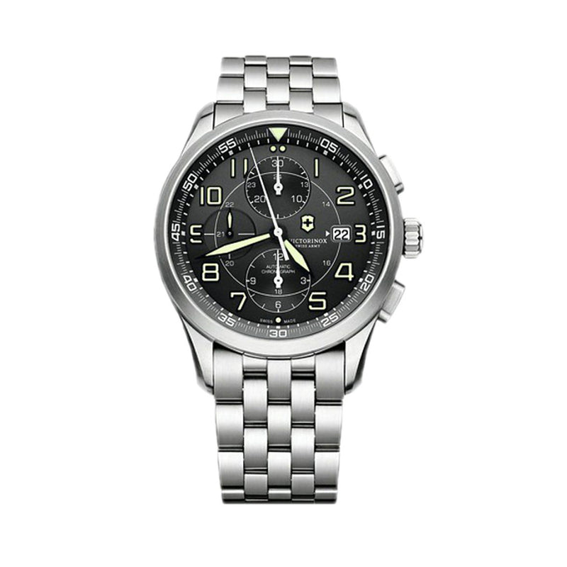 Victorinox Airboss Stainless Steel Men's Automatic Chronograph Watch 241620