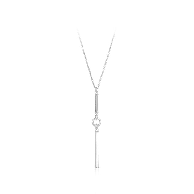 Sterling Silver Cable Link 47cm Necklace