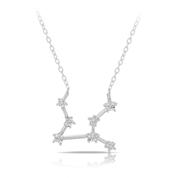 Virgo Necklace in Sterling Silver