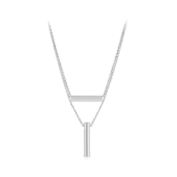 Sterling Silver 49cm Cable Link Necklace