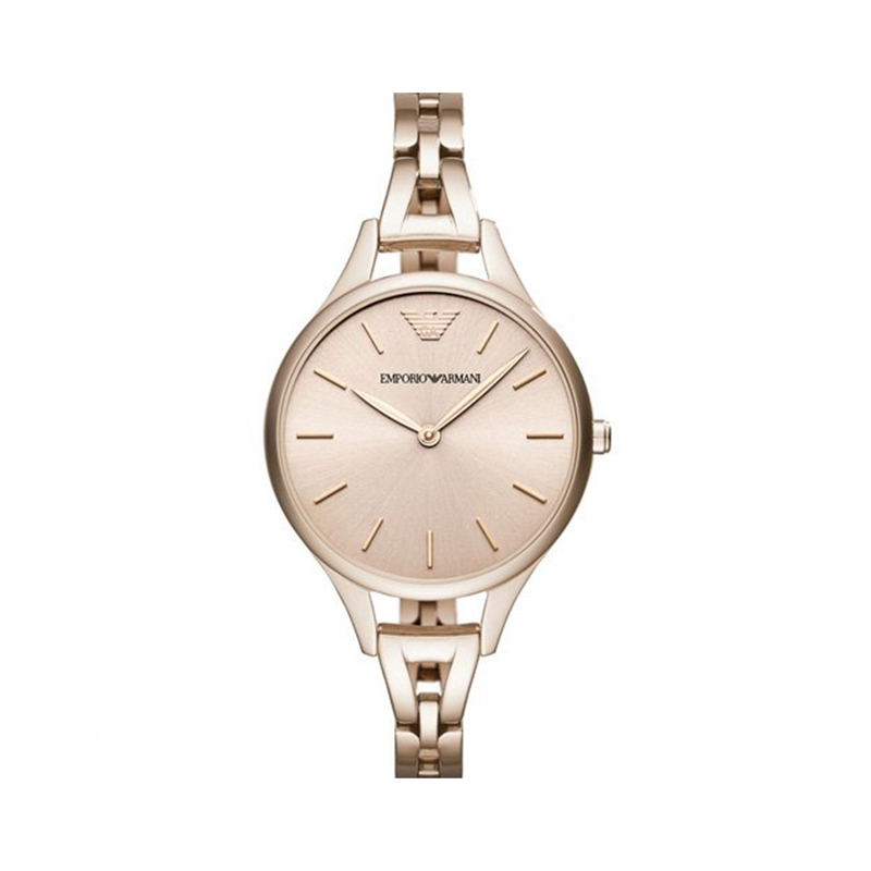 Armani Aurora Women's Rose Plated Quartz Watch AR11055