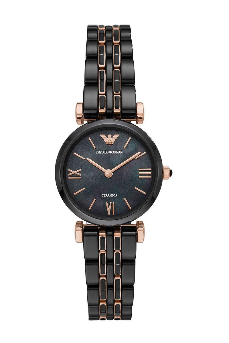 Armani ceramic watch ladies hotsell