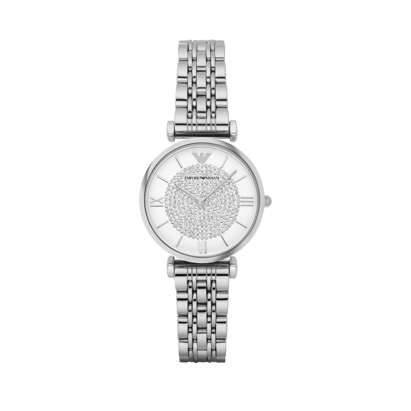 Armani Women's Stainless Steel Quartz Watch AR1925 - Wallace Bishop