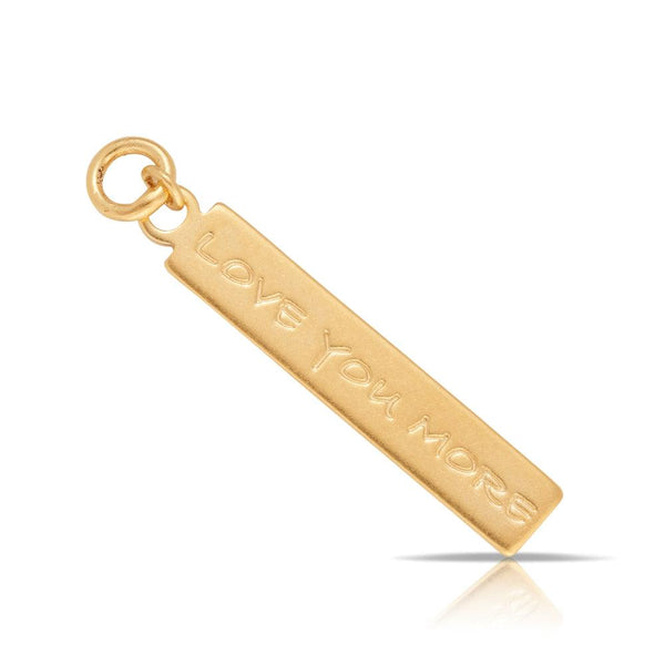 Beyond Time Sterling Silver & Gold Plated Bar Charm - Wallace Bishop