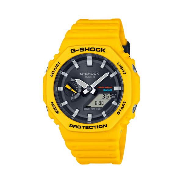 Casio G-Shock Men's 48.50mm Resin Analogue Digital Watch GAB2100C-9A - Wallace Bishop