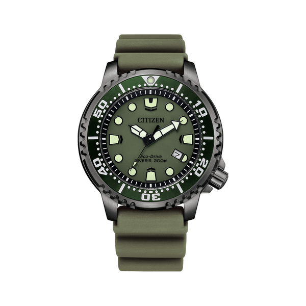 Citizen Eco-Drive Men's 44mm Grey PVD Solar Watch BN0157-11X - Wallace Bishop