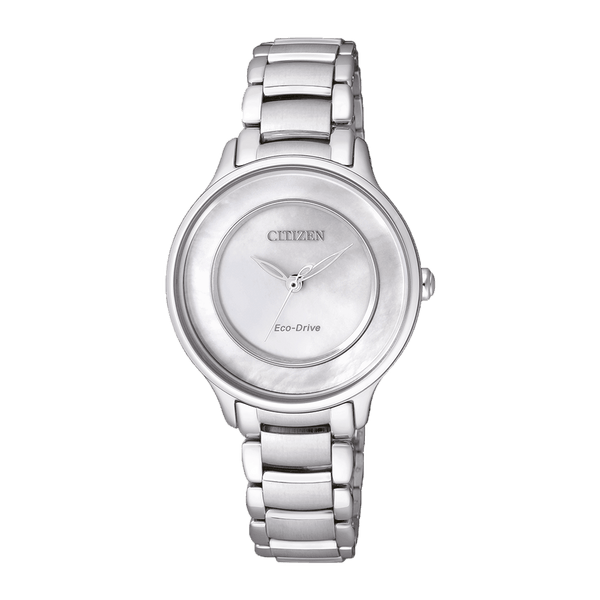 Citizen L Collection Women's 30mm Stainless Steel Solar Watch EM0380-57D - Wallace Bishop