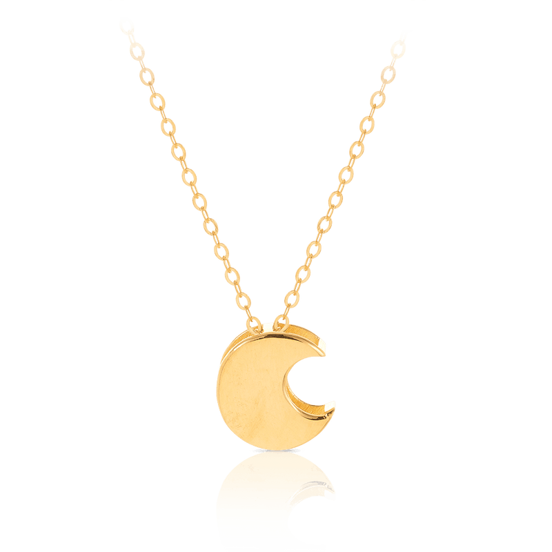Large Crescent Moon Necklace – JENNY and JUDE