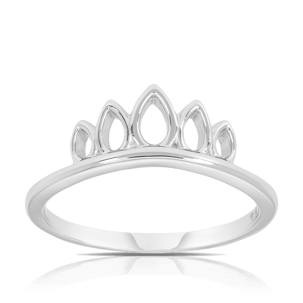 Crown Stacker Ring in Sterling Silver - Wallace Bishop