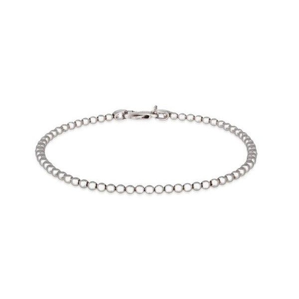 Hollow Ball Bracelet in Sterling Silver - Wallace Bishop
