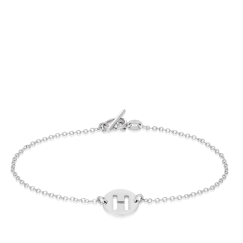 Initial Bracelet in Sterling Silver - Wallace Bishop