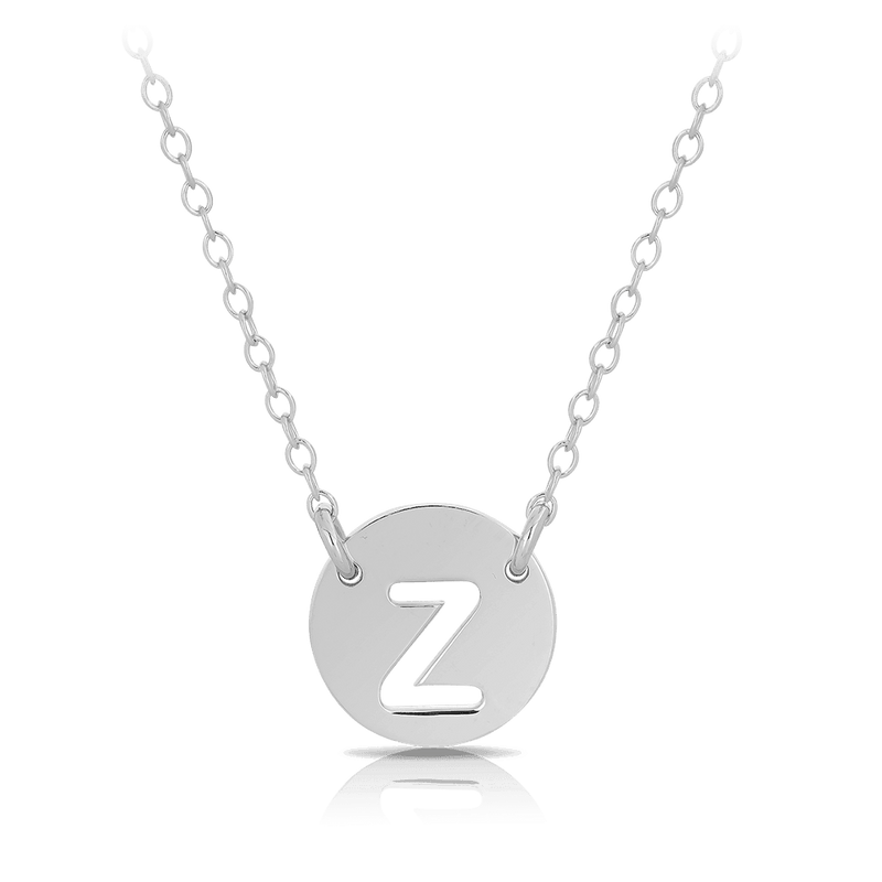 Initial Pendant in Sterling Silver - Wallace Bishop