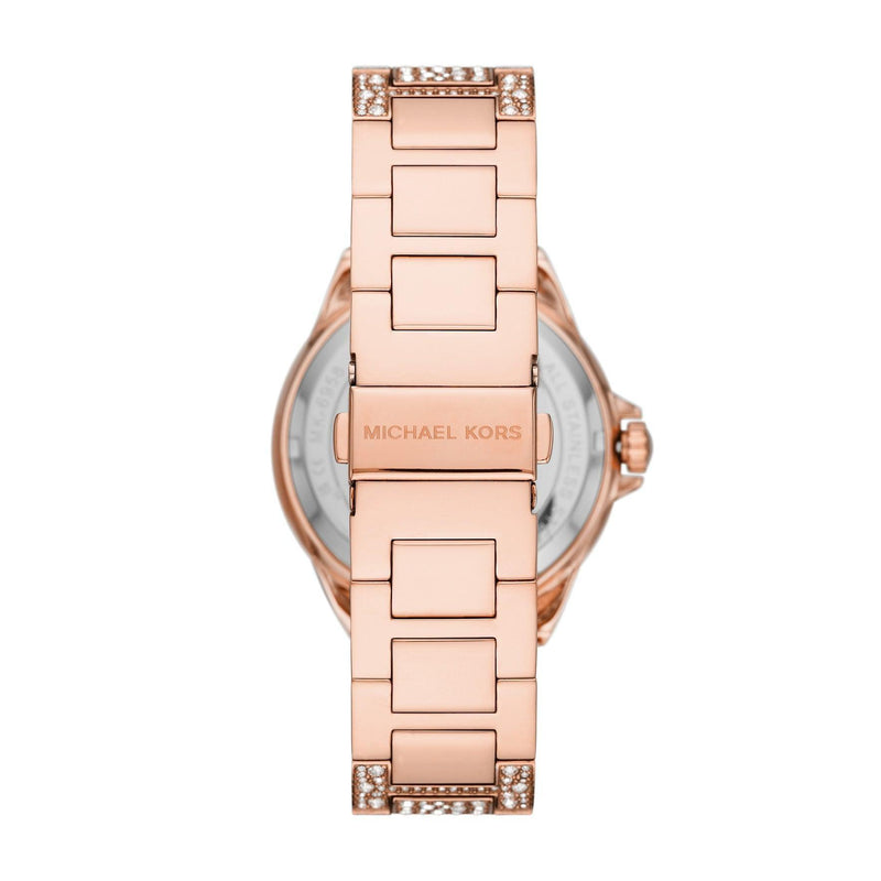 Michael Kors Camille Women's 42mm Rose PVD Quartz Watch MK6961 - Wallace Bishop