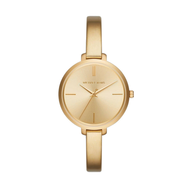 Michael Kors Jaryn Women's Gold Plated Quartz Watch MK3546 - Wallace Bishop