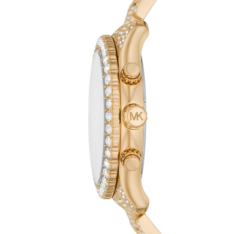 Michael Kors Layton Women's 42mm Gold PVD Quartz Chronograph Watch MK6941 - Wallace Bishop