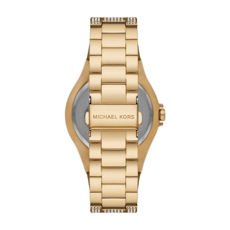 Michael Kors Lennox Women's 41mm Gold PVD Quartz Watch MK6991 - Wallace Bishop