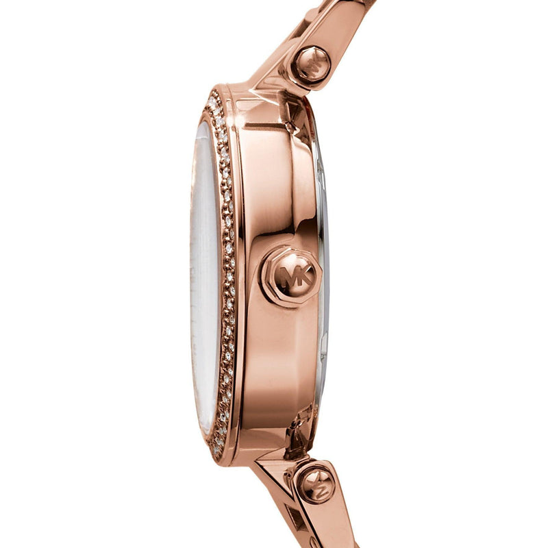 Michael Kors Mini Parker Women's Rose Plated Quartz Watch MK5616 - Wallace Bishop