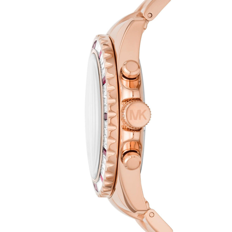 Michael Kors Women's 42mm Rose PVD Quartz Watch MK6972 - Wallace Bishop