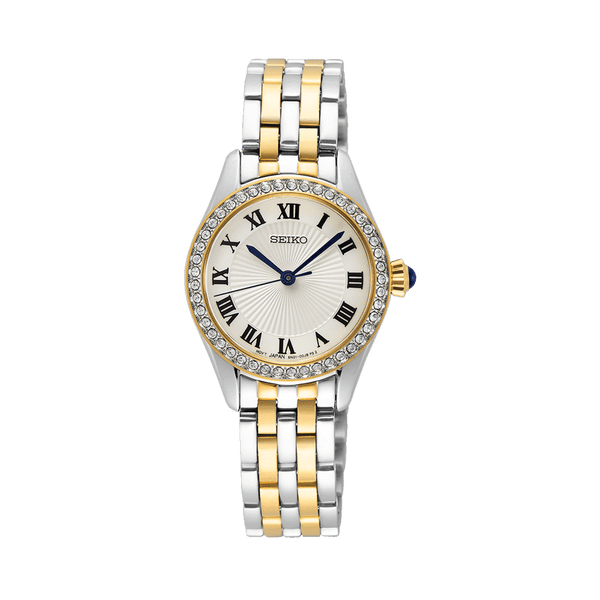 Seiko Caprice Women's 26mm Stainless Steel & Gold Plated Two-Tone Quartz Watch SUR336P - Wallace Bishop